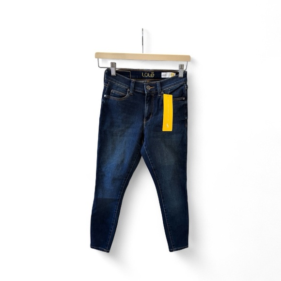 Lole Denim - Lole Women's Dark Blue Skinny Jeans 7/8 length size 24